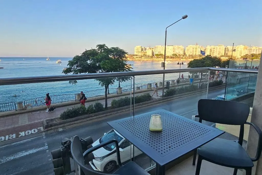 Stunning Seaview Apartment By Spinola Bay Saint Julian's Malta